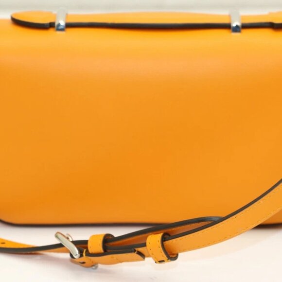 Gucci Petite GG Mini Shoulder Bag Orange Leather 739722 AABSG 7603 - Picture 9 of 16